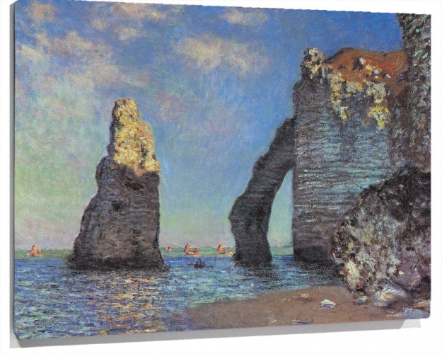 Cuadro The Cliffs At Etretat De Claude Monet A Medida