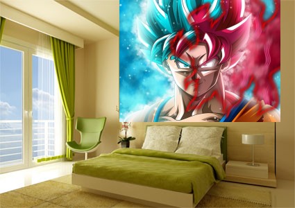 Azulejo Personalizado Dbz Super Sayajin