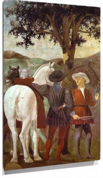 Lienzo Legend of the True Cross Adoration of the Wood