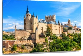 Lienzo Alcazar de Segovia Castilla y Leon