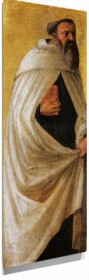 Lienzo A Carmelite Saint De Masaccio