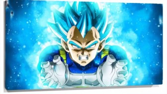 Lienzo Dragon Ball super saiyan Vegeta