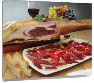 Lienzo Jamon