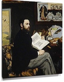 Lienzo Emile Zola