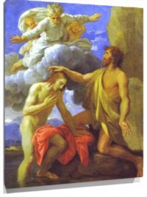 Lienzo The Baptism of Christ