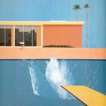  Murales A bigger splash David Hockney 1967