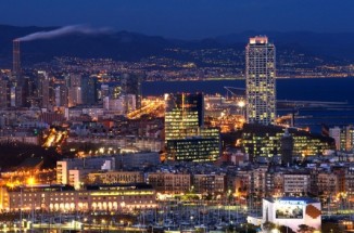  Murales Barcelona Skyline